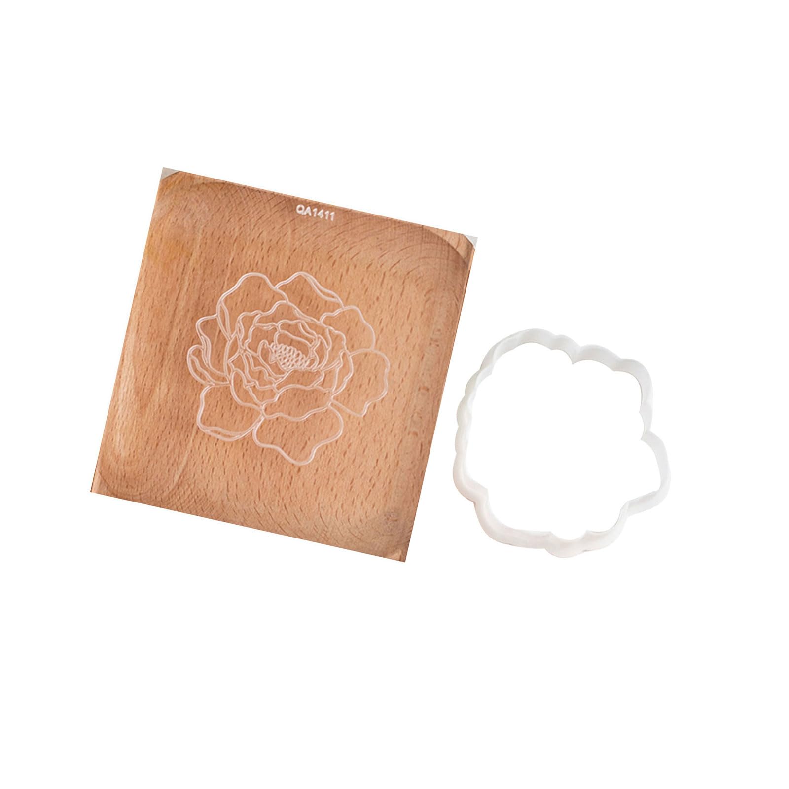 PANGBOER Nonstick Mold for Creating Mother ' s Day Treat Cookie Stamp Biscuit Pastries Baking Tool Easy Releases Mold
