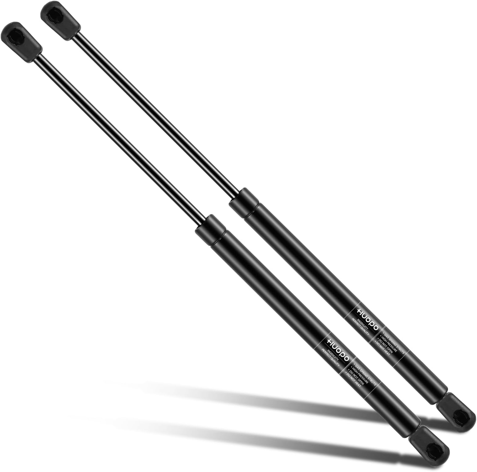 HUOPO 20 Inch 10lb/45N Gas Strut Shock Lift Spring Support for Tonneau Cover Camper RV Bed Basement Storage Doors Hatch Boat Lid Tool Box Custom Window Tanning Bed Replacement Parts, Set of 2
