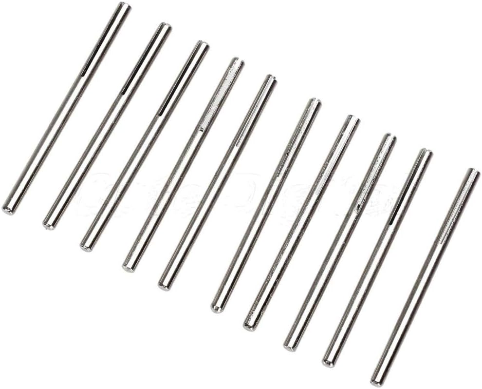 10pcs 1 8 3mm Shank Sandpaper Clamp Split Mandrels Long Abrasive Holder Clip Rod Carved Point For Dremel Rotary Grinder 50mm As Shown Amazon Com