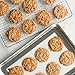 Nordic Ware Naturals Half Sheet Pan, Deluxe Silicone Liner and Cooling Rack, Cookie or Roasting Bakers Set