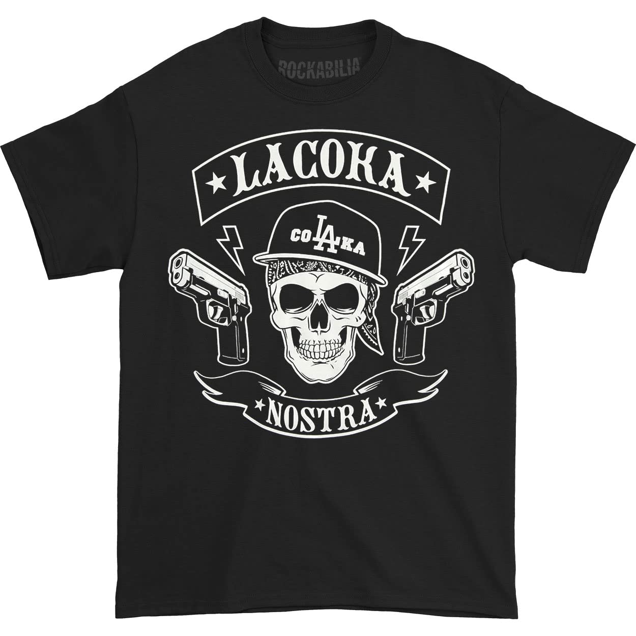 La Coka Nostra Men's MC (LA) T-Shirt Black