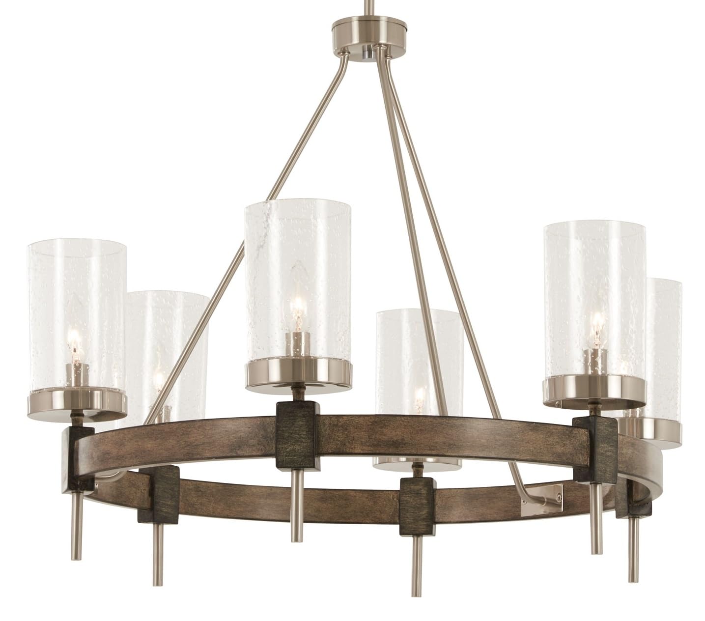 Minka Lavery 4636-106 Bridlewood Chandelier, 6-Light, 360 Total