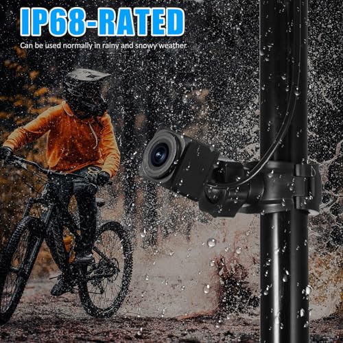 Mulcort 1080P Bike Rear View Camera