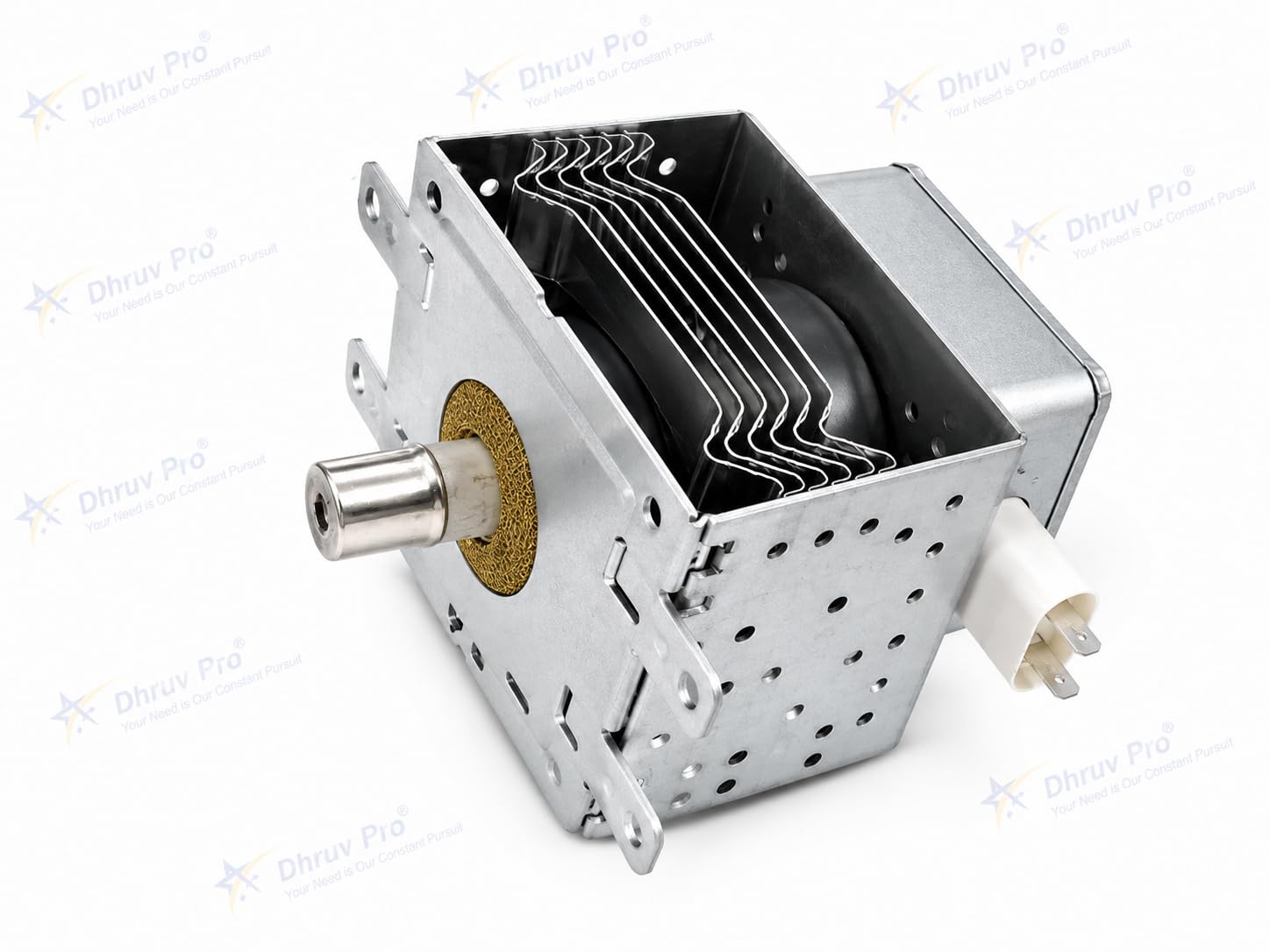 DHRUVPRO Magnetron 2M-214 - Compatible/Replaceable for Microwave Ovens of Same Size and Specification (Silver) — Amazon image 3