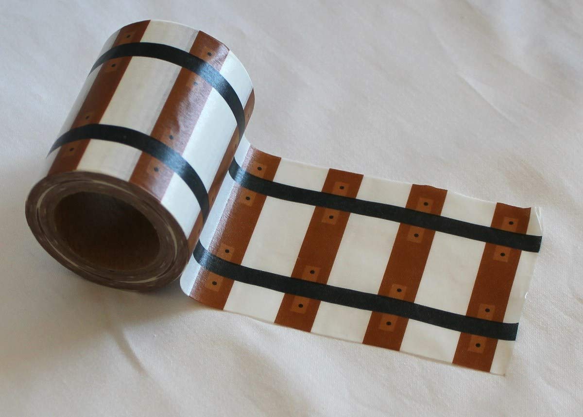 2 3/8" X 10 Yards Railroad Track Washi Tape