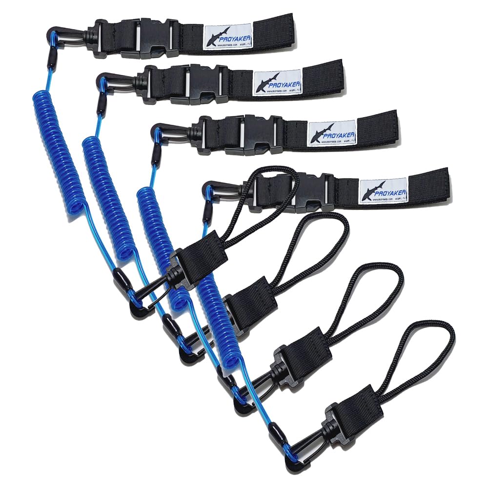 Heavy Duty Tackle and Gear Fishing Rod Leash for Offshore Boat and Kayak Fishing