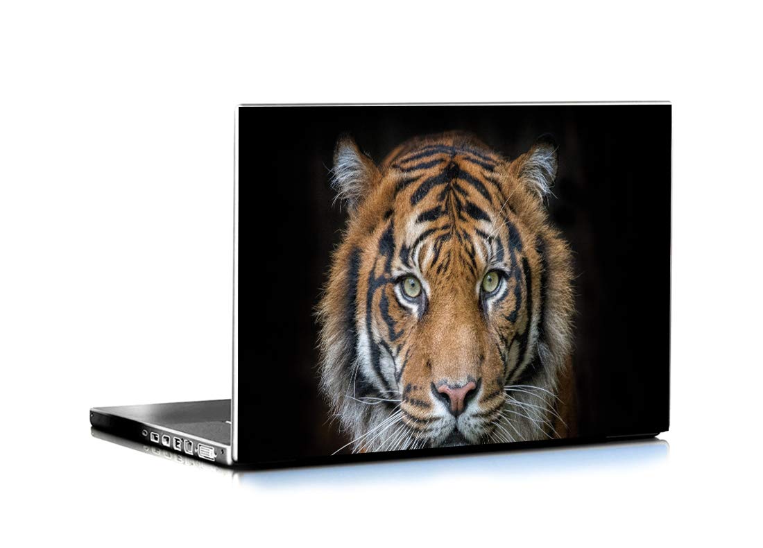 ISEE 360® Laptop Skin Cover Laminated Tiger Stickers and Free Track pad Skin Girls Boys Kids Students Office Vinyl Printed Multicolored HD Quality Sticker 13 to 15.6 Inches jm (B08PBVXZVM) Amazon Price History, Amazon Price Tracker