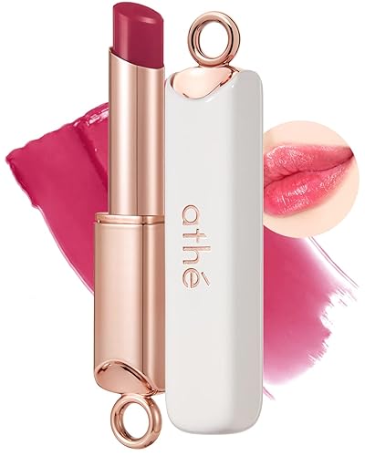 Miniatura 10 de ATHÉ Auténtico bálsamo labial 04 BRAVE (teñido), ligero de desgaste y labios voluminosos sin pegajosidad, hidratante y nutritivo a base de plantas