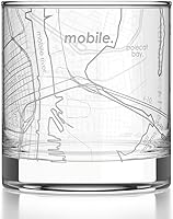 Vista 101 de Well Told Vaso de whisky grabado con mapa de Phoenix, Arizona Rocks, vaso de whisky antiguo (325ml, transparente), vaso de whisky grabado, regalos