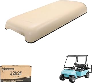 10L0L Front Seat Bottom & Backrest Assembly for Club Car DS 2000.5-up Golf Cart, Factory Style Replacement Cushions