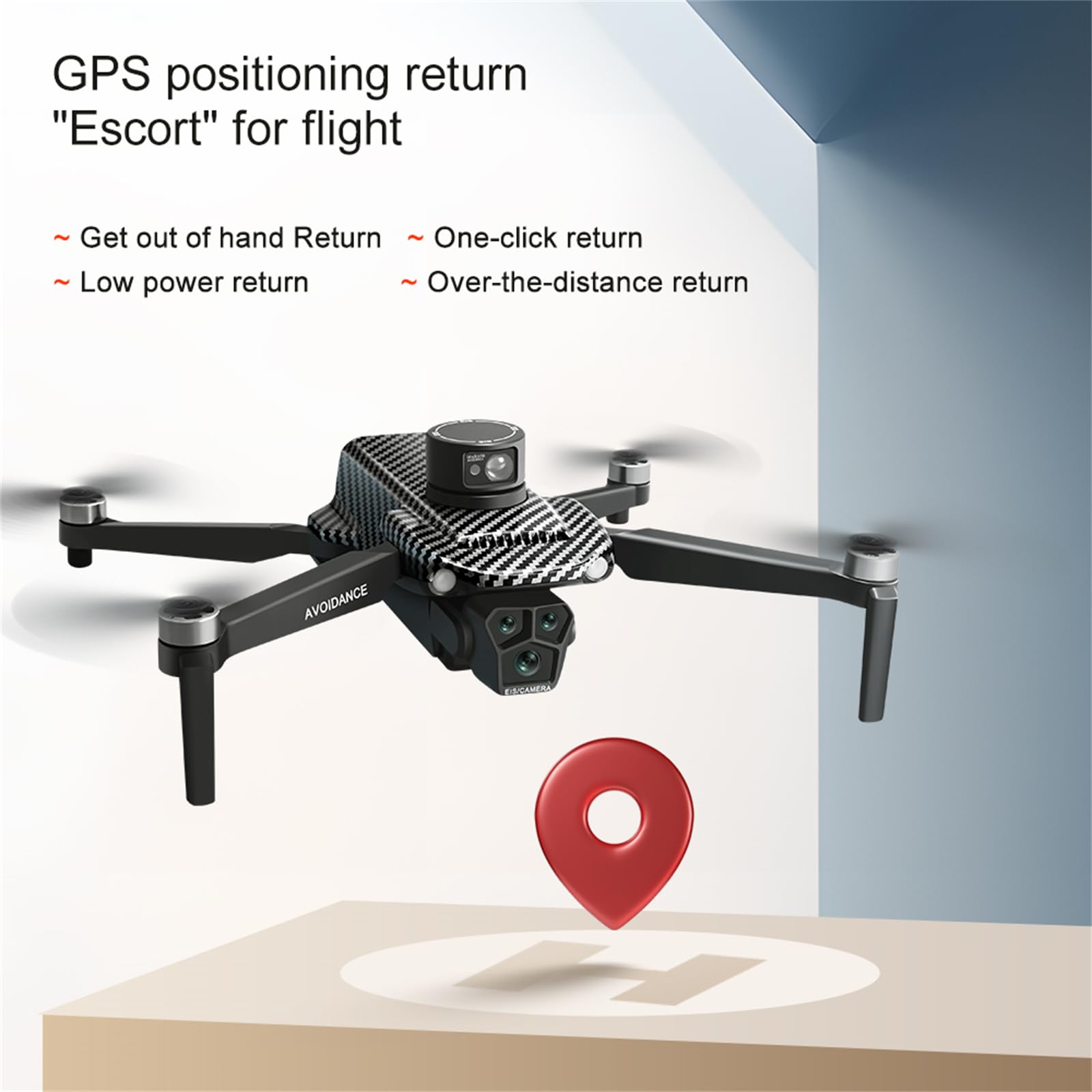 Dron sin escobillas u99max Pantalla 4,5 Pulgadas