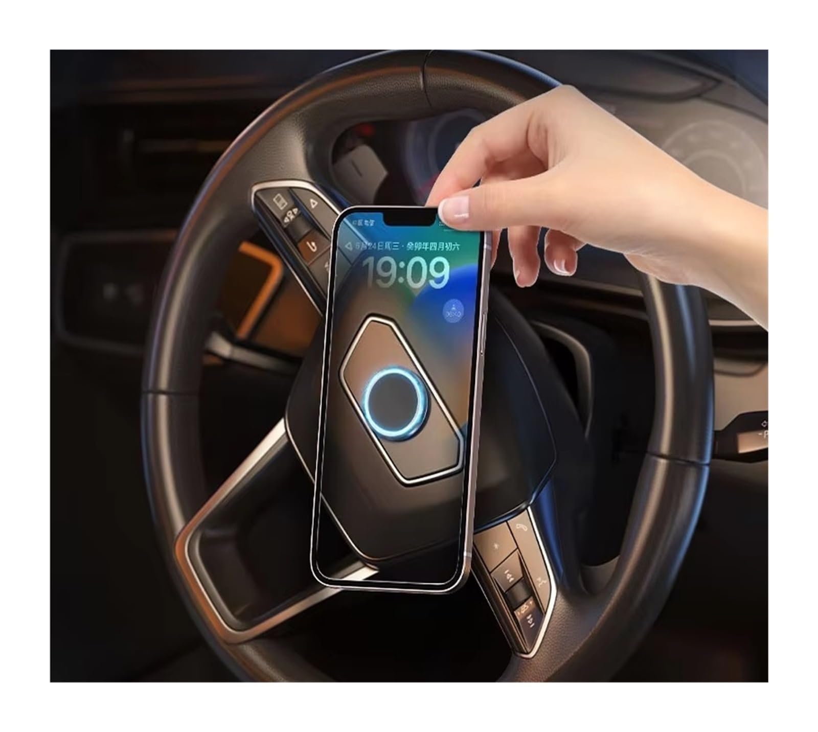 Per Samsung Universale Magnetico Auto Telefono Titolare Volante Cellulare Smartphone Stand Magnete Supporto Cellulare GPS Porta Cellulare Auto