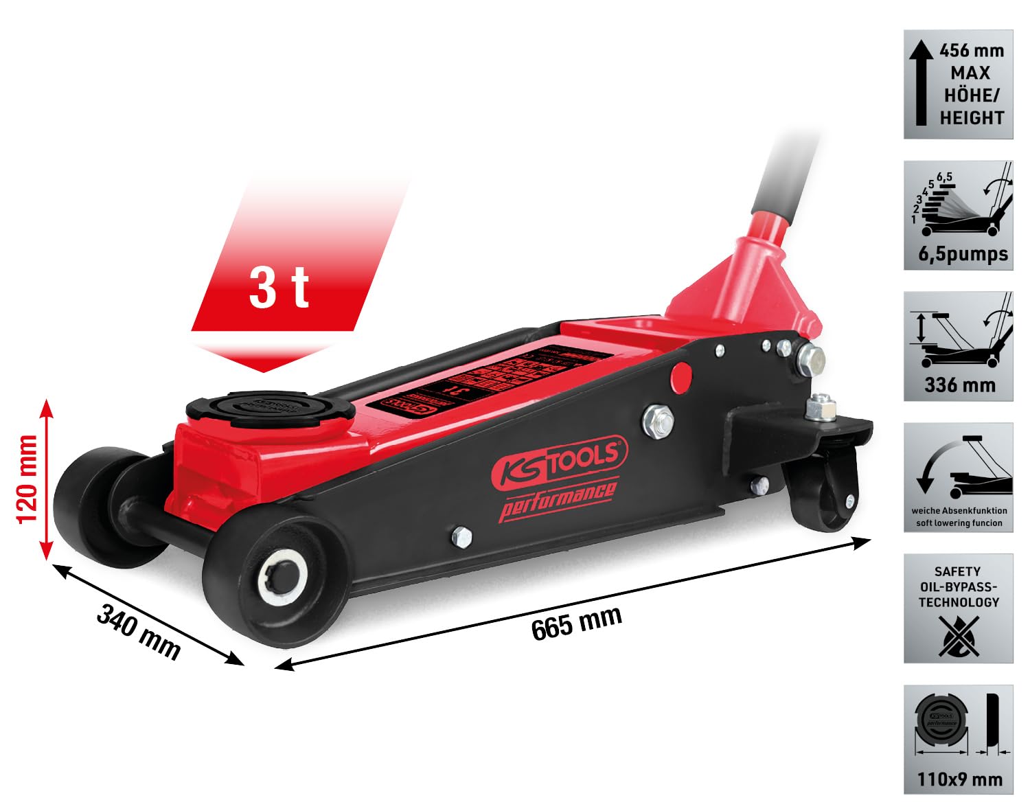 KS TOOLS Cric 160.1010