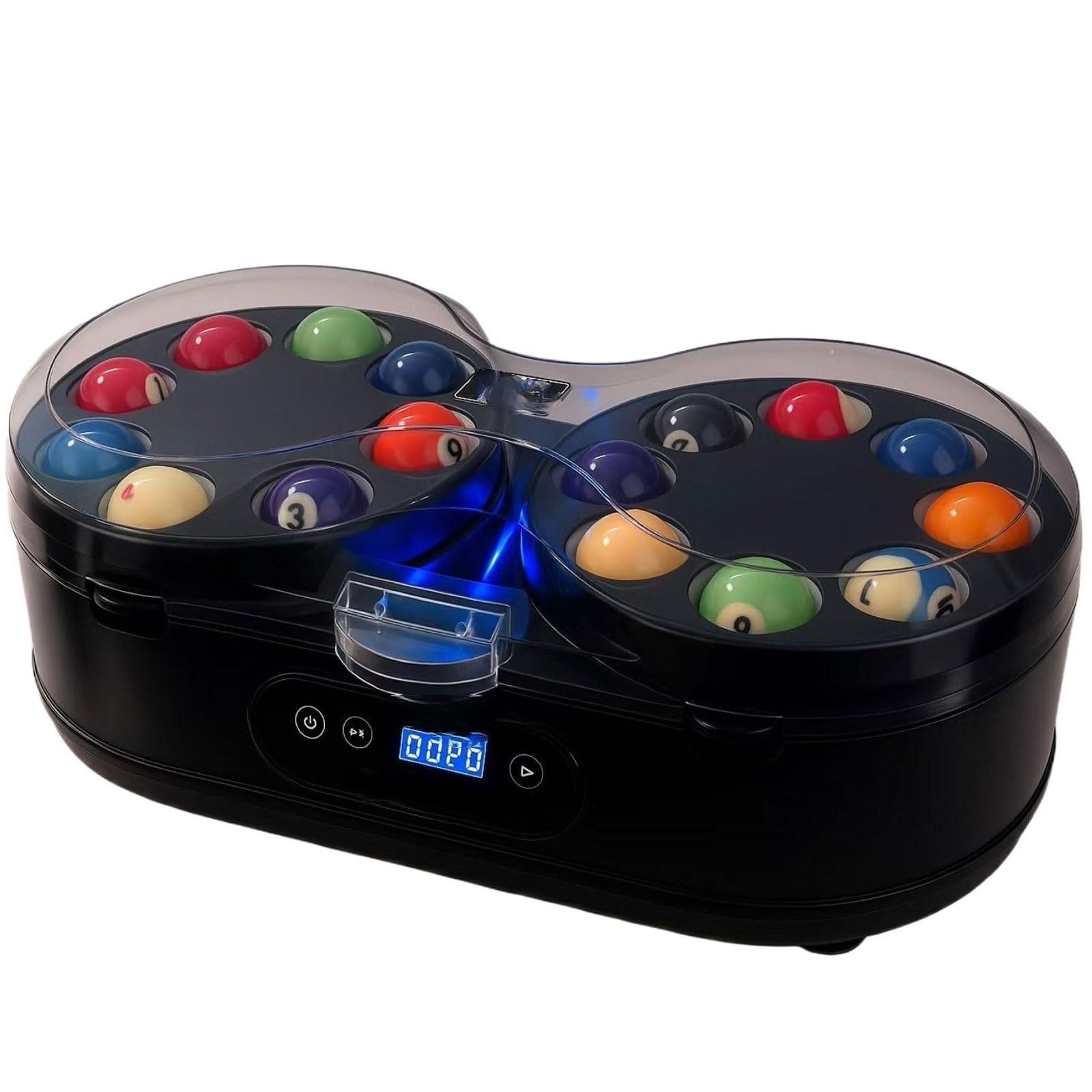 Pulidor y limpiador automático de bolas de billar, máquina de limpieza de bolas de billar con panel táctil, pulido y secado para juegos de billar y billar