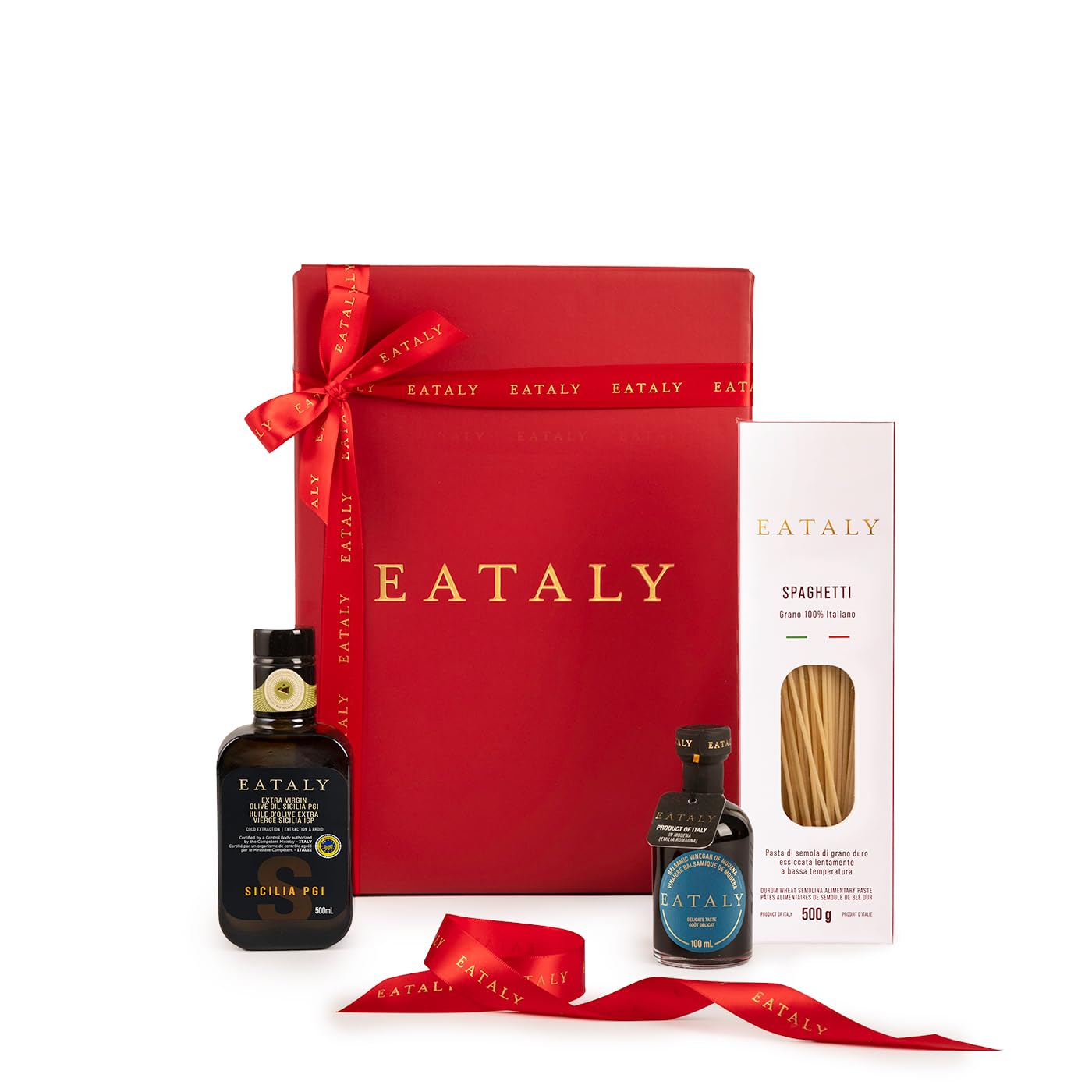Eataly – Confezione Regalo – L’Italia in Cucina – Box con 3 prodotti di qualità firmati Eataly