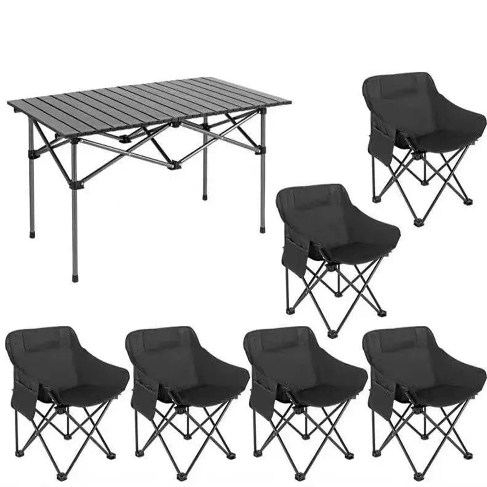 Ensemble table et chaises de camping portable et durable plein air