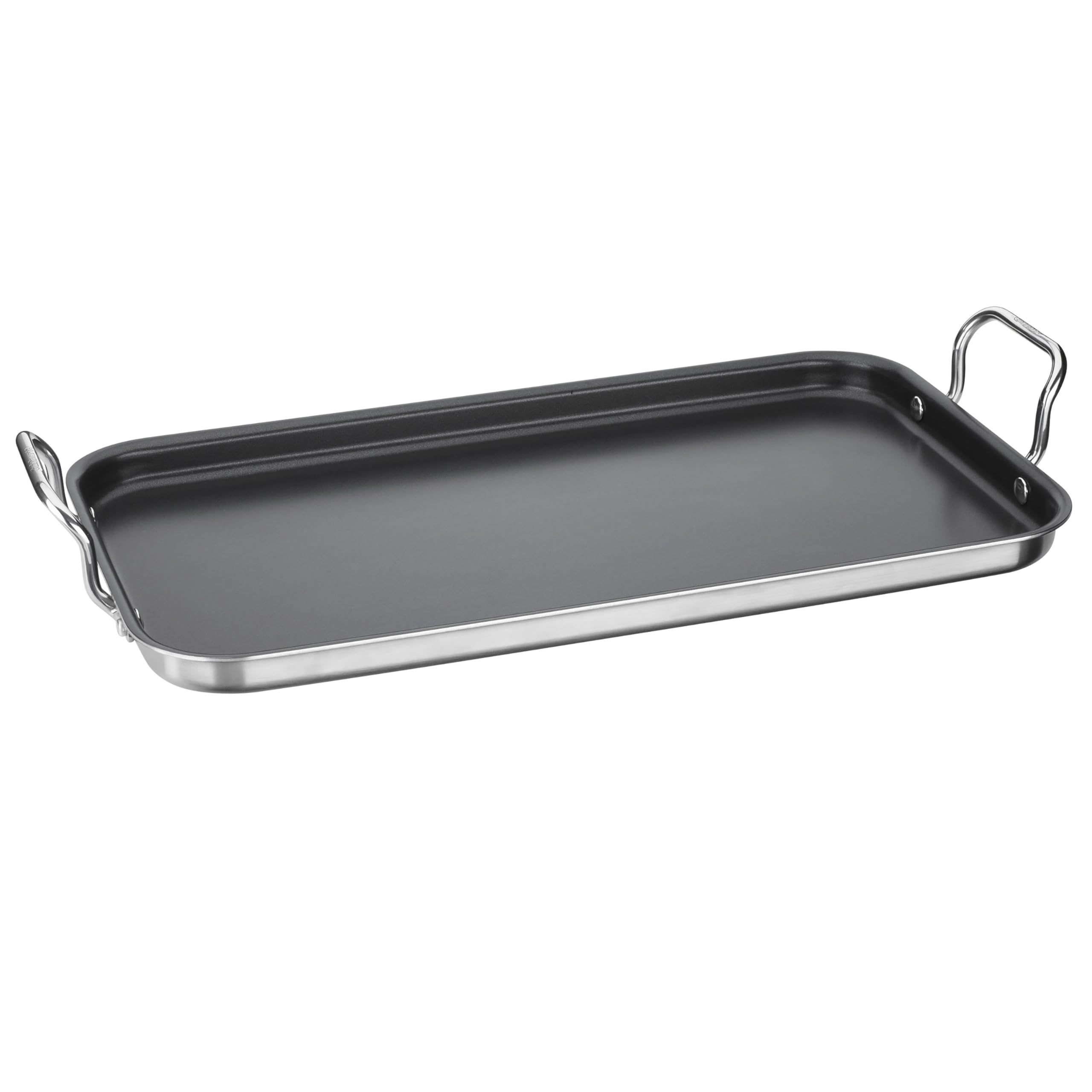 Cuisinart MultiClad Pro Triple Ply Stainless Double Burner Griddle