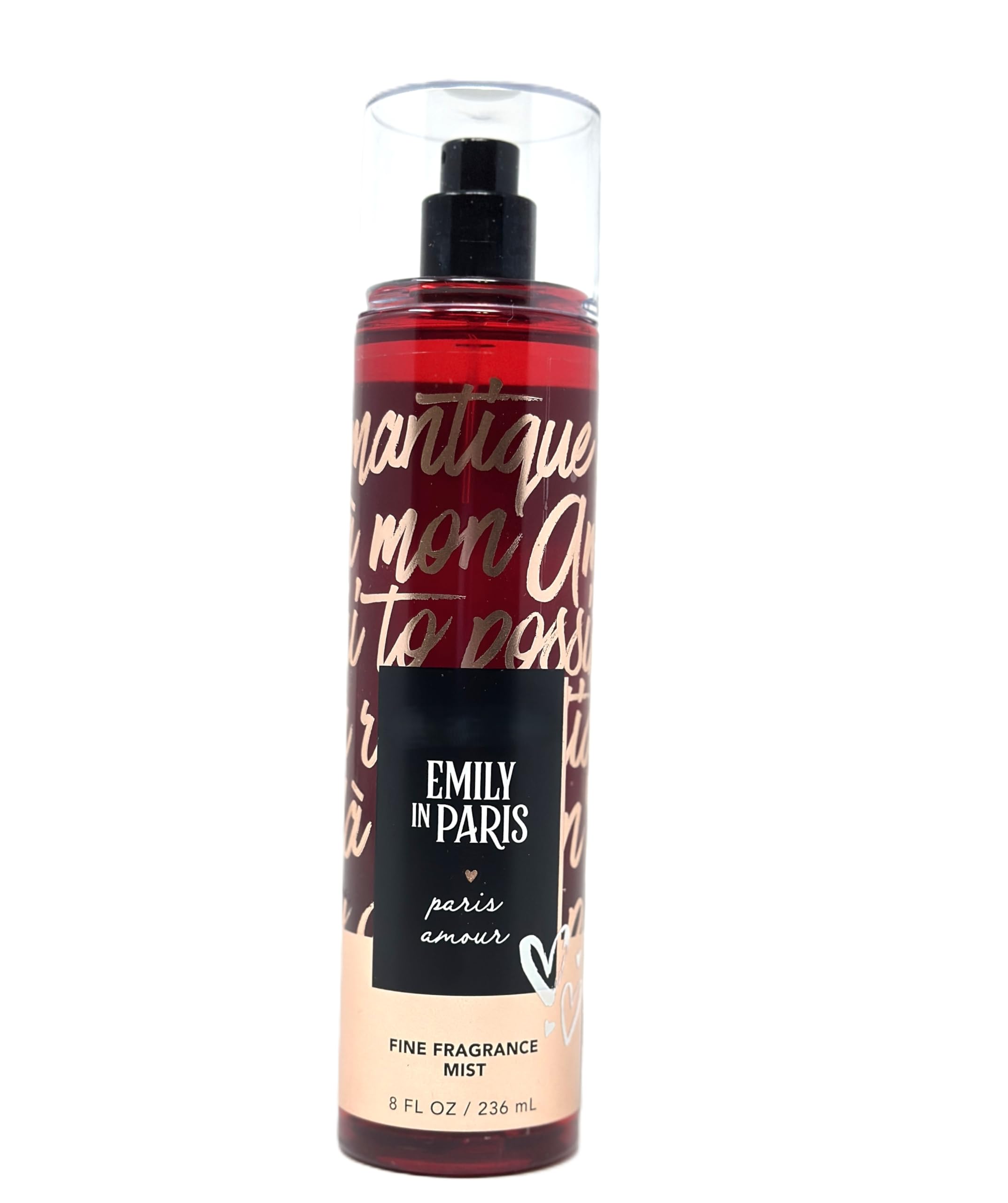 Bath and Body Fine Fragrance Mist Emil Paris (8 Fl Oz / 236 ml, Paris Amour)