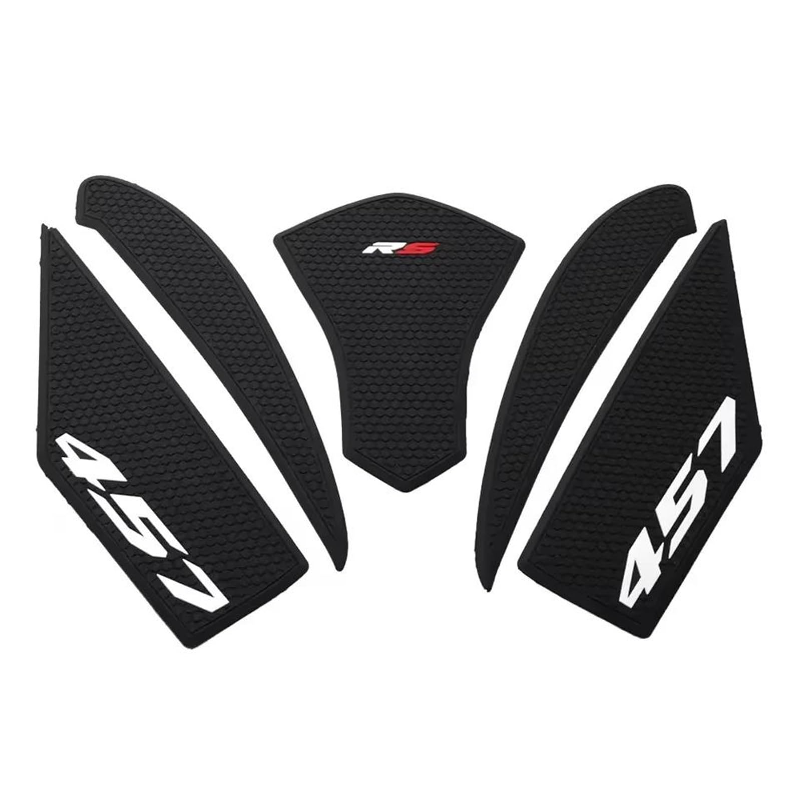 Piwine One Color Motorcycle Non-Slip Side Fuel Tank Stickers Waterproof Pad Rubber Sticker For Rs 457 Rs457 2024-2025 Kneepad