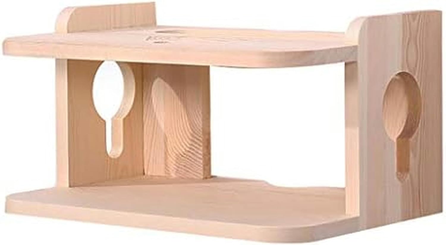 WRTYHGVGT: Floating Router Storage Shelf