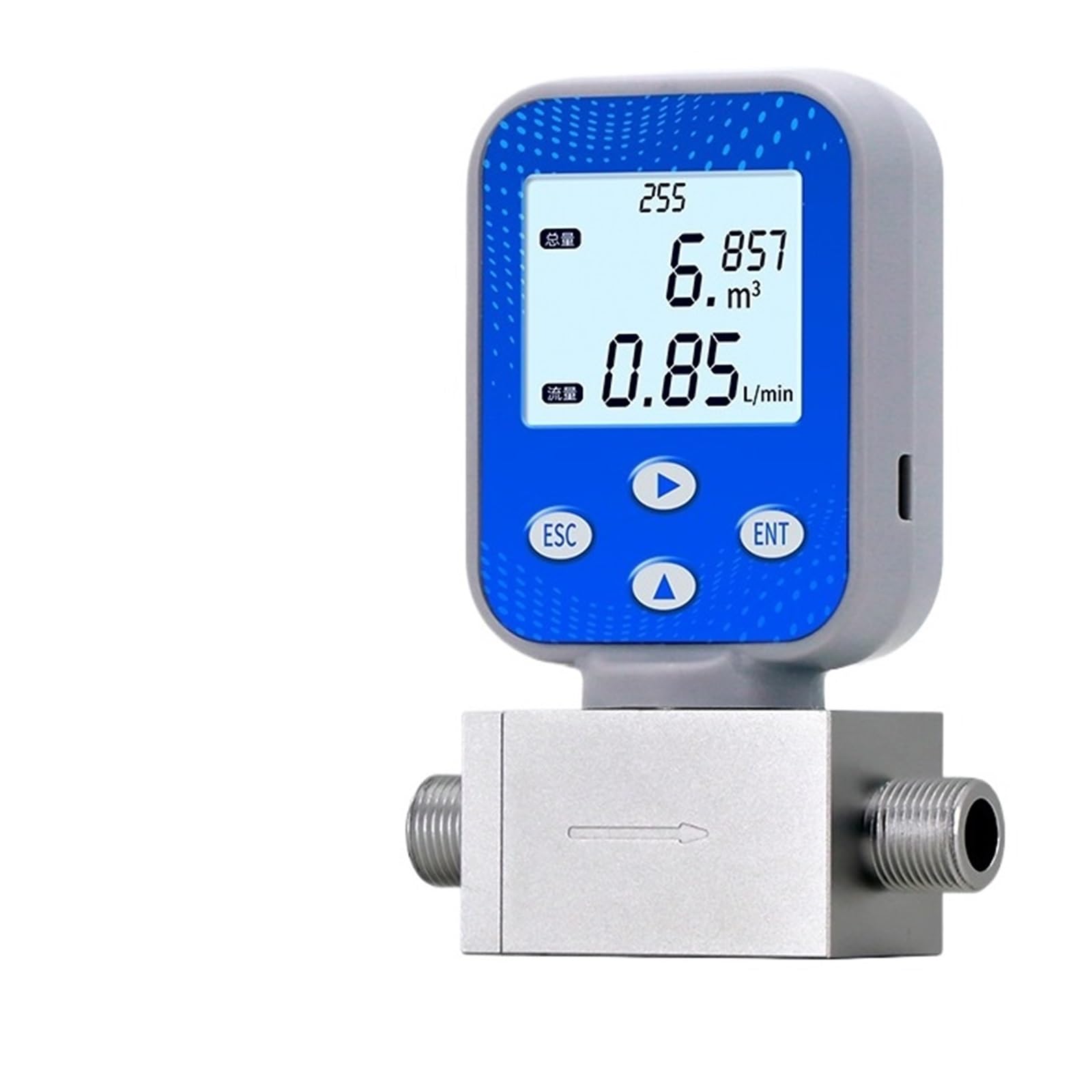 BALYDLUL G3/8G1/2G3/4 Hot Gas Flowmeter with External Thread(DN10)
