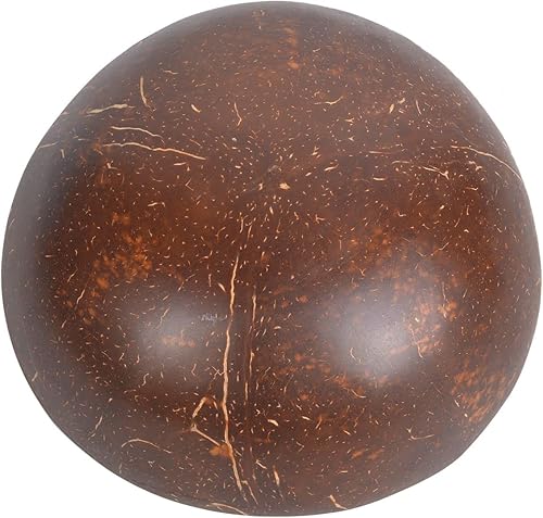Miniatura 5 de ChezMax Cuenco de coco natural con incrustaciones de madreperla para llave para mesa de entrada, contenedor de dulces, frutos secos, cuenco redondo