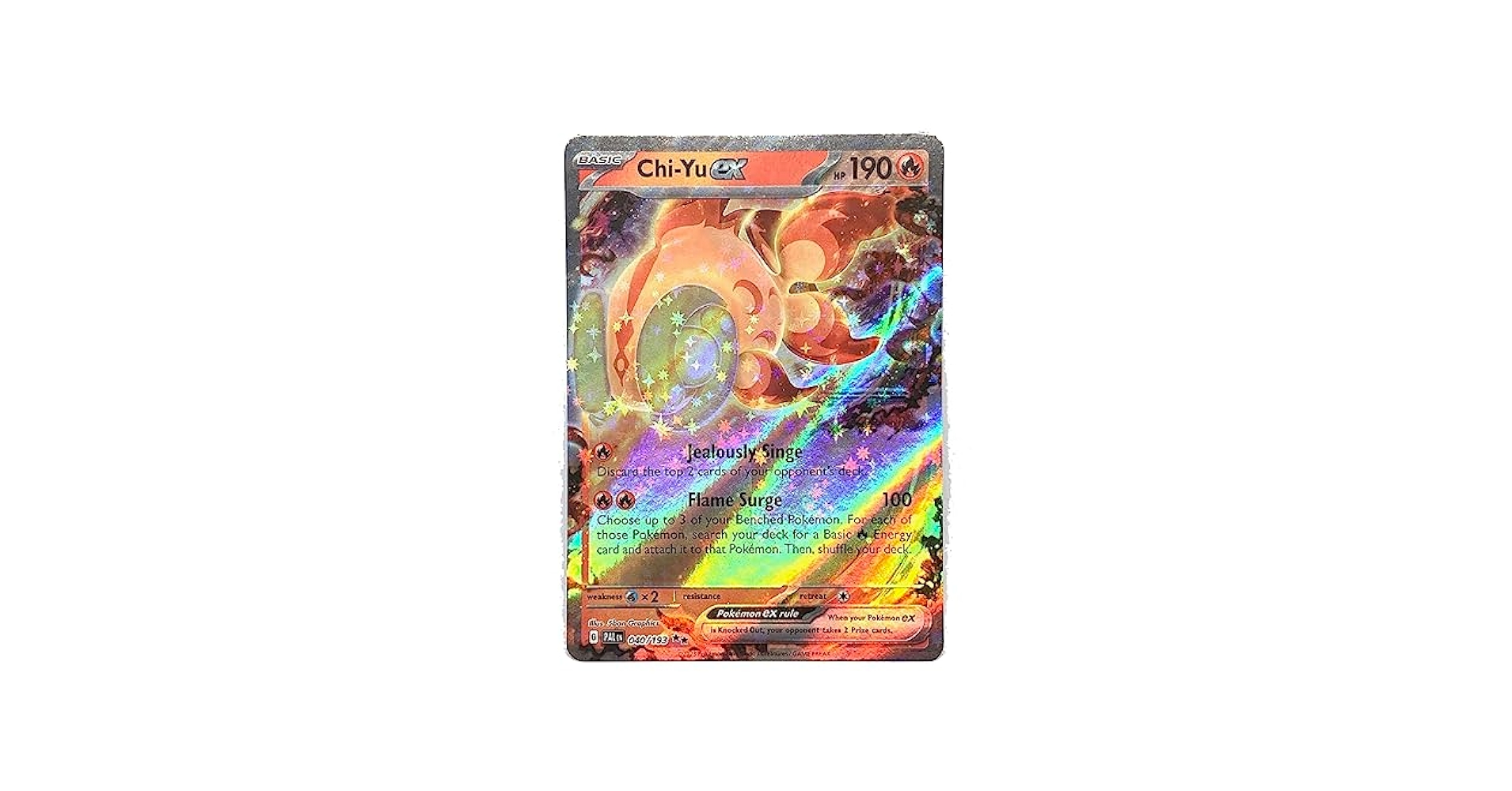 MIYU【7/15】 Chi-Yu ex 259/193 Sv02: Paldea Evolved Holo for sale online