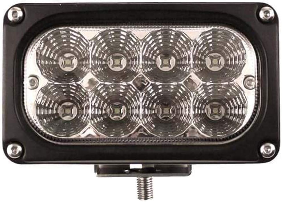 KTD170-75300 CREE LED Flood Beam Cab Front & Rear Light, 3000 Lumens Fits Kubota