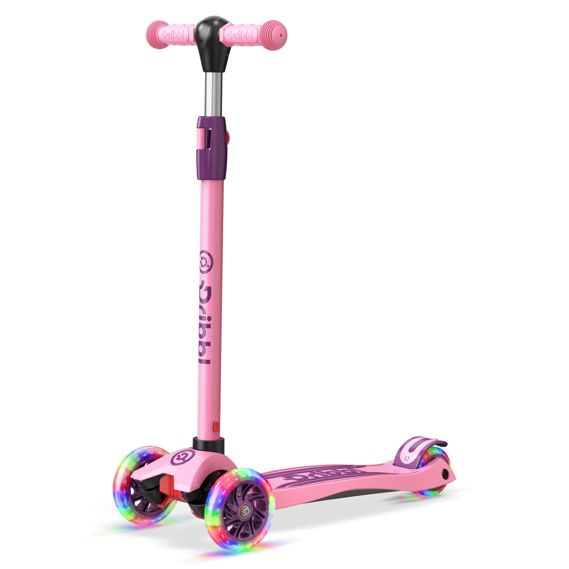 Amazon.com : Dribbl 3-Wheel Kids Scooter - Lean-to-Steer