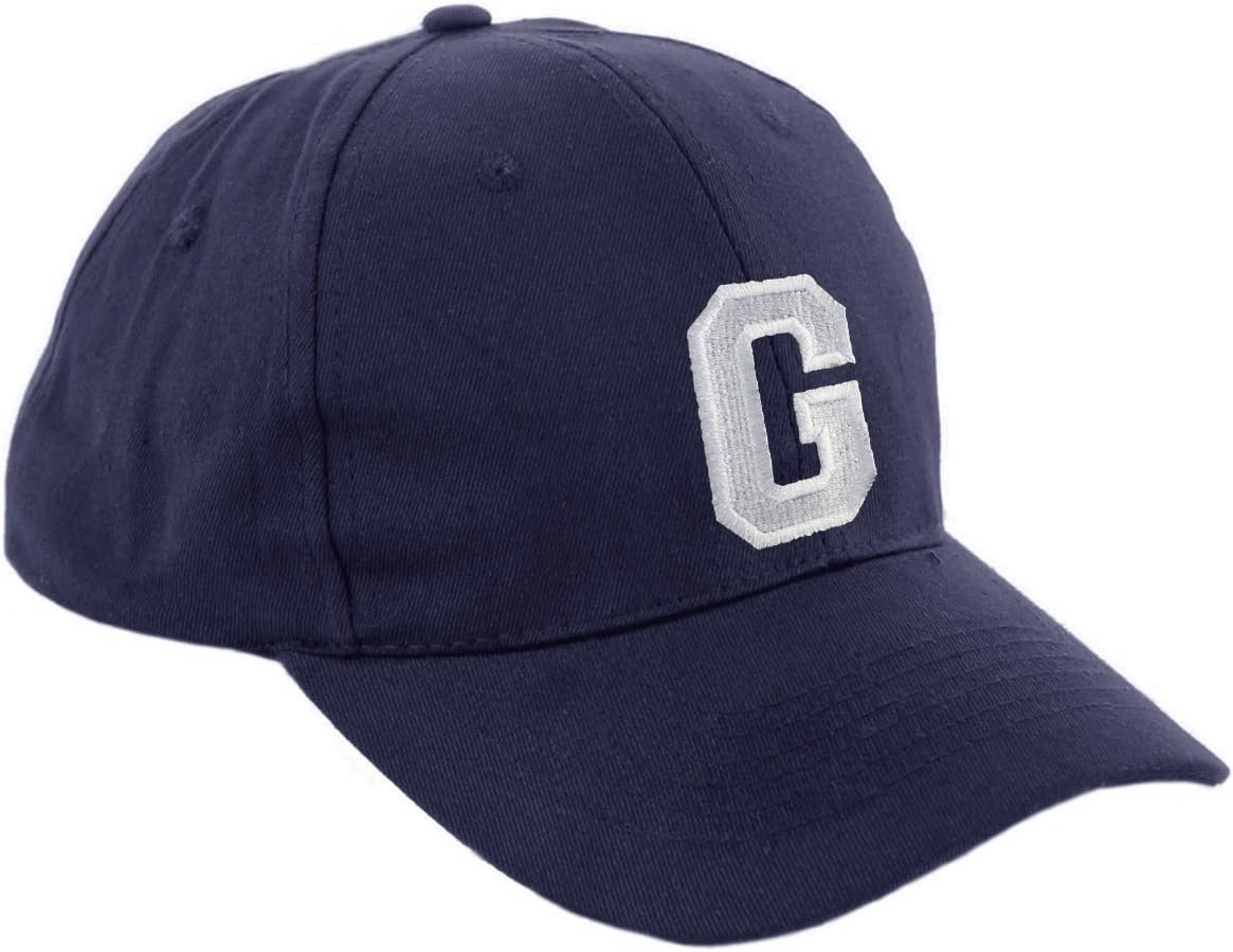 Morefaz New Boy Girl Adjustable Baseball Cap Nave Children School Caps Kids Hat Sport Alphabet A-Z (G) MFAZ Ltd