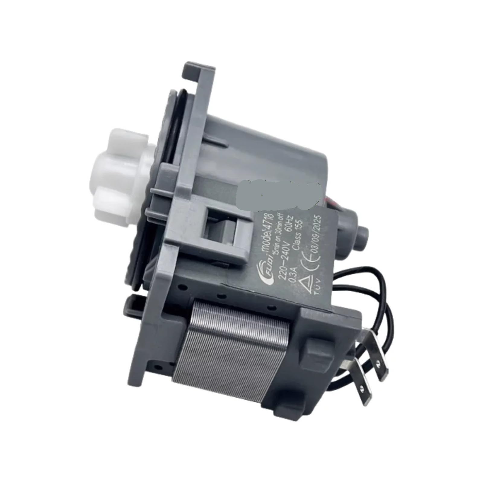 Motor De Bomba De Drenaje, Compatible Con Lavavajillas Midea WQP8-W3908T-CN Vie1 M1 B20-6A02 50HZ 60HZ Modelo 4718 Lavado(220-240V 60HZ)