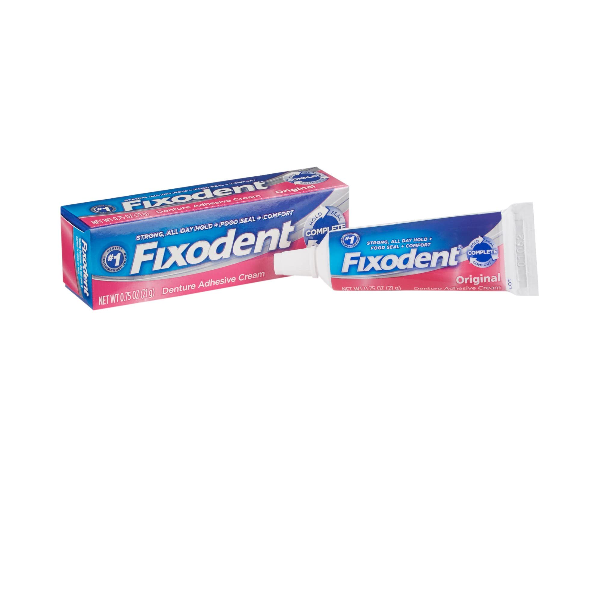 Denture Adhesive Cream - Neutral Taste by Fixodent