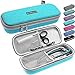 ASA TECHMED Semi Hard Stethoscope Carry Case, fits 3M Littmann Stethoscope and Other Accessories (Green/Teal)