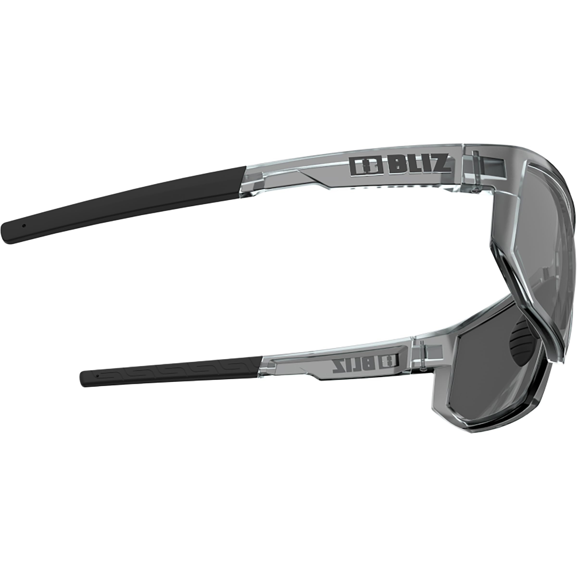 Bliz Unisex Arrow Sportbrille, transparent grey-smoke, OneSize