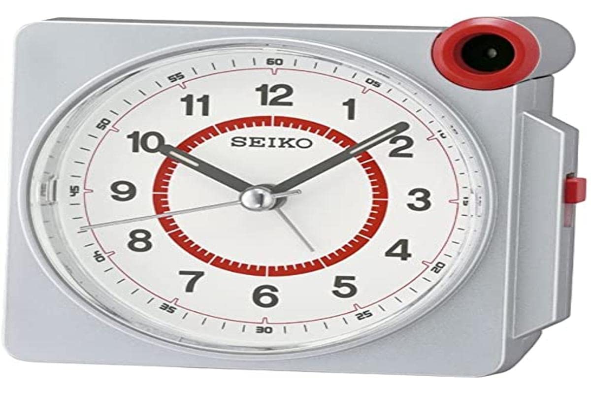 Seiko QHE183S Alarm Clock, Multicolor
