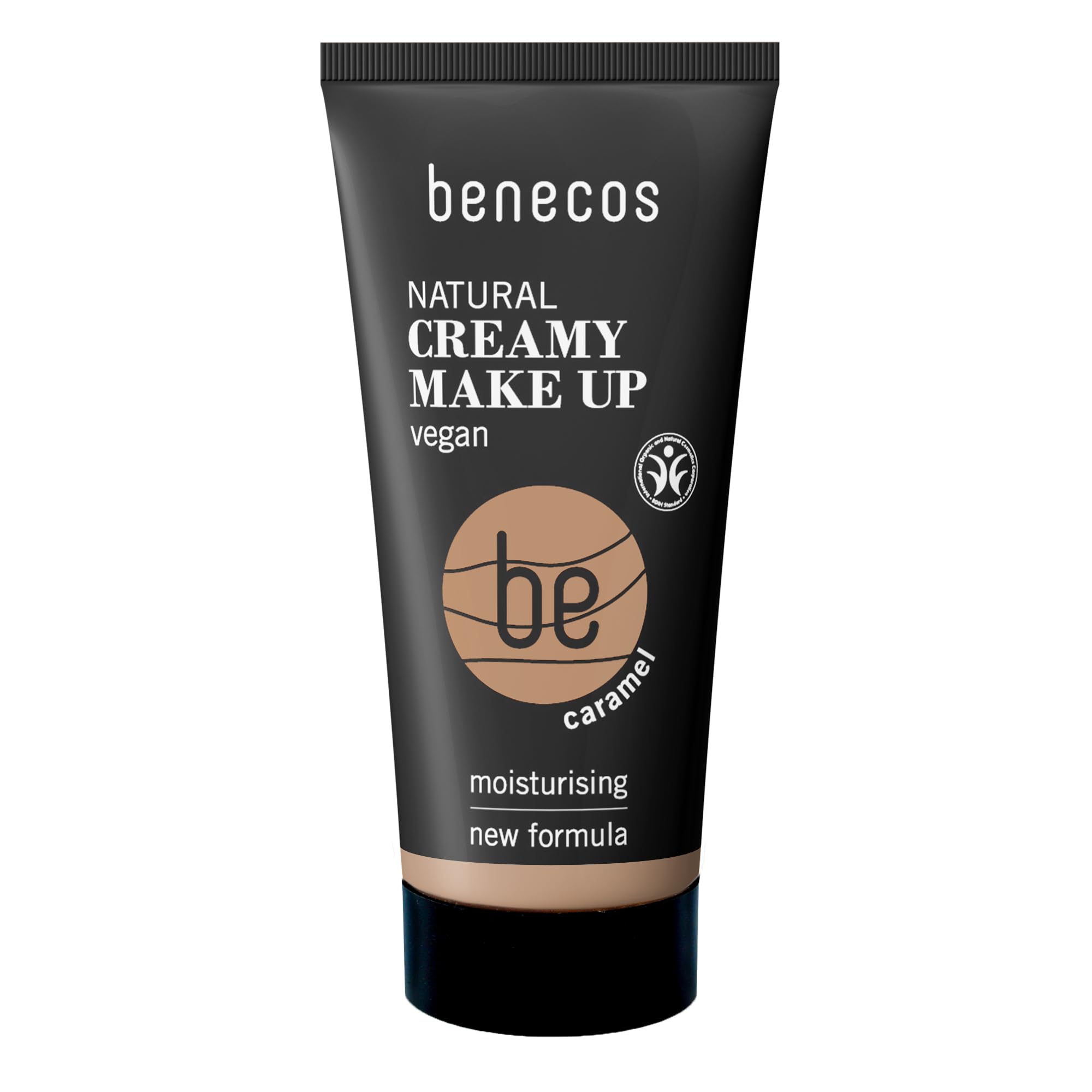 Benecos Natural Cosmetics - Creamy Make-up - Liquid - Matting - Vegan - Caramel - 30 ml