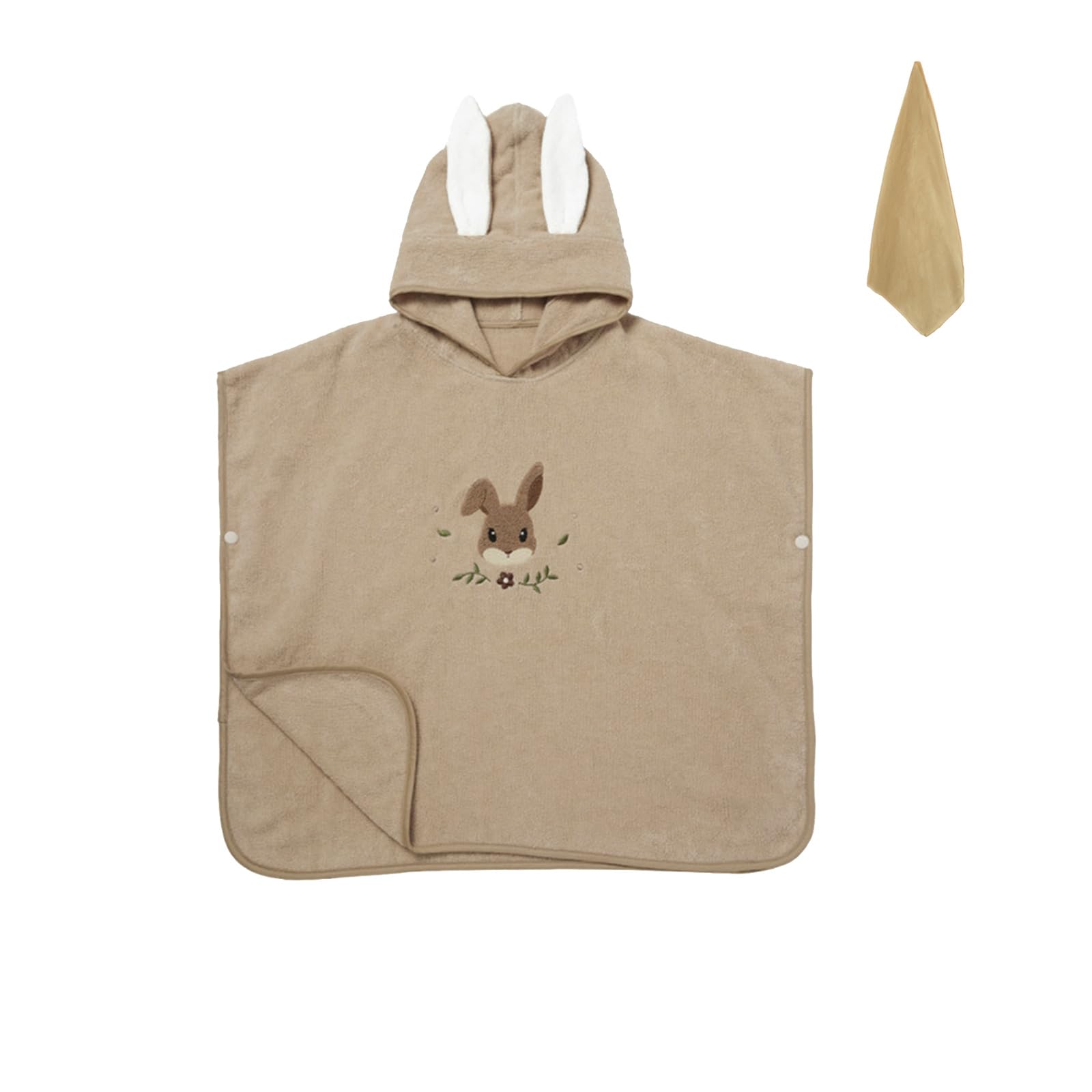 HAGOT Asciugamani Con Cappuccio Indossabile per Bambini, Asciugamano Con Cappuccio per Neonati, Asciugamani Ultra Morbidi per Neonati, Super Assorbente e Lavabile