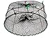 4-Pack of KUFA Sports Tower Style Stainless Steel Prawn Trap (Trap Size: Ø30 xØ20 x12; Stretched Mesh Size: 1-3/4