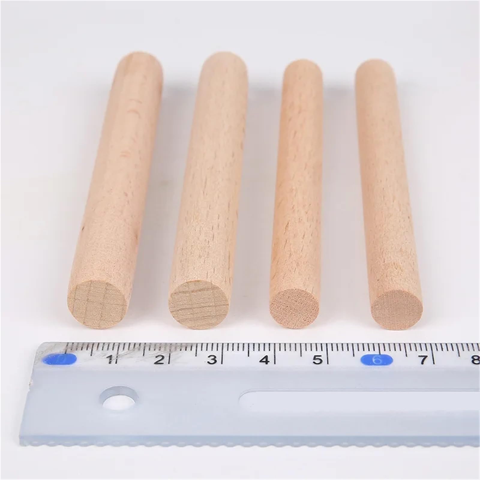 Palitos Helado Para Manualidades 10 varillas de madera sin terminar for manualidades.(100x12mm)