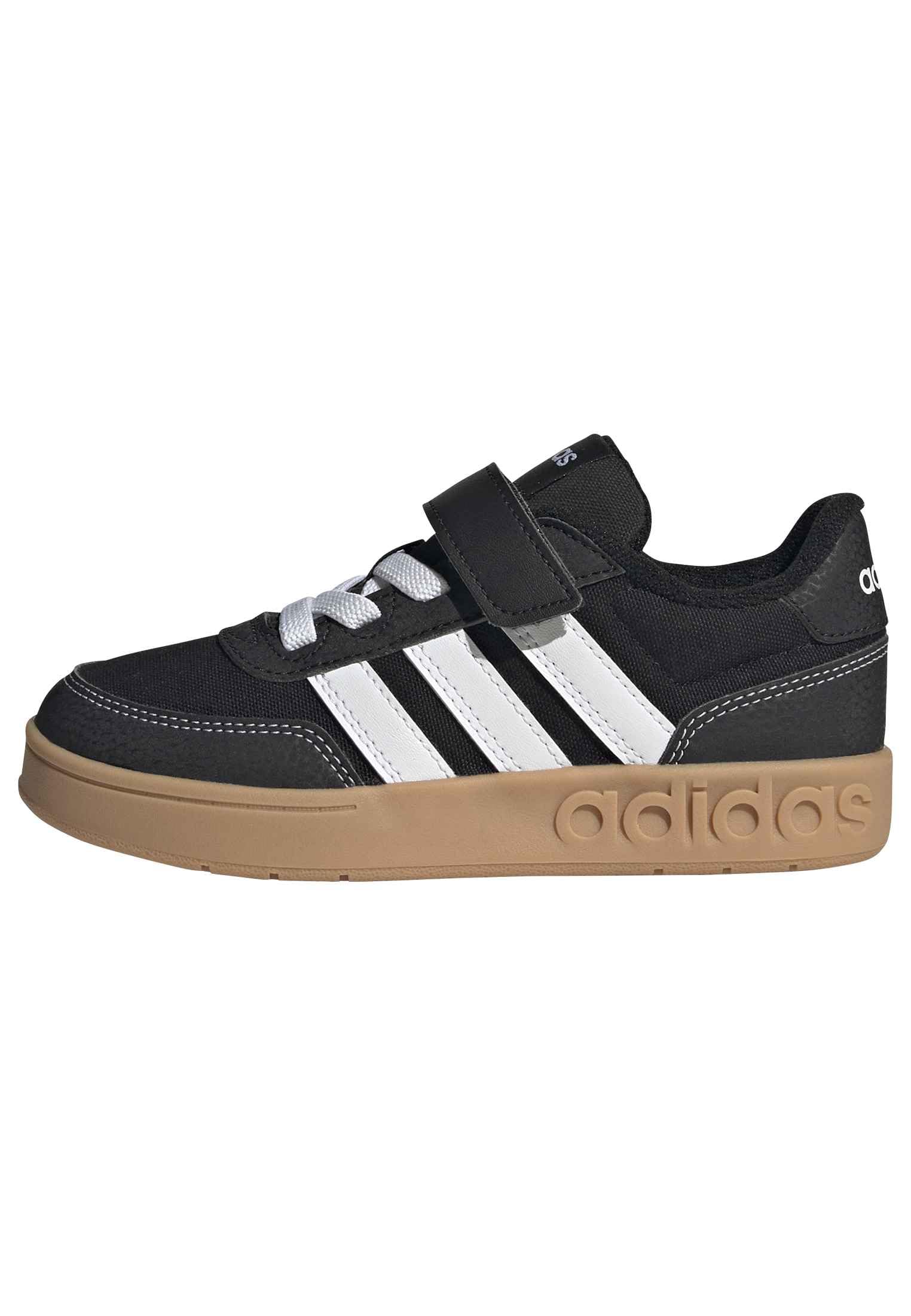 adidas Unisex Kids BREAKBASE Shoes Children, core Black/FTWR White/Gum 3, 1.5 UK