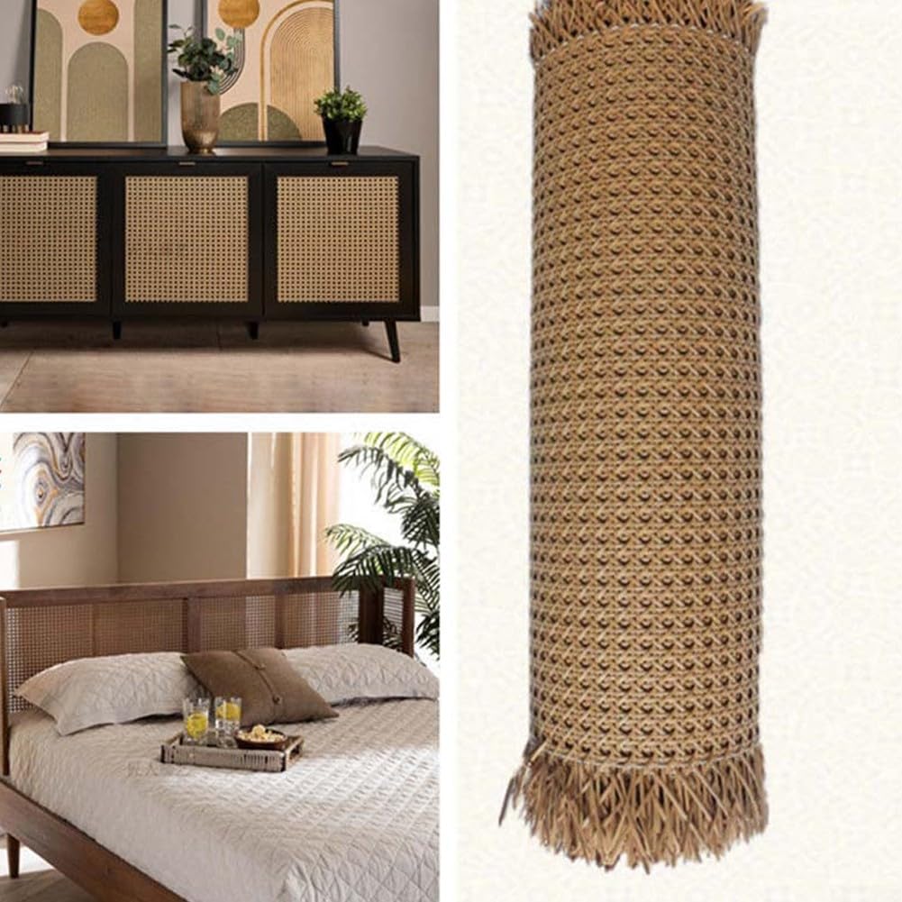 Materiale flessibile della maglia del rattan per la decorazione domestica per progetti di artigianato e restauro