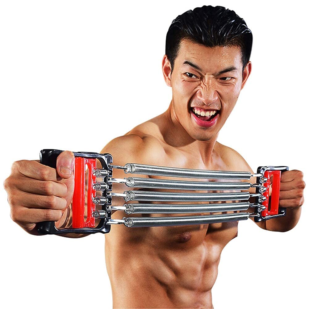Chest Expander Spring Muscle Puller-Rally Multifunktions-verstellbare Brust Brustmuskeltraining Fitnessgeräte Home Spring (Size : 66 * 32cm)