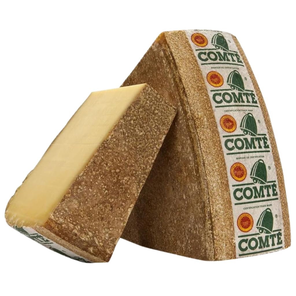 Comté d'été AOP fabrication artisanale affinage minimum 24 mois - 1kg - Pâte jaune avec cristaux et saveur noisette intense