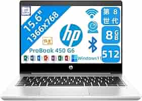 Amazon.co.jp: 【整備済み品】H-PノートパソコンProBook 450 G6