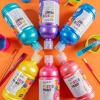 طلاء بوستر من مونت مارتي 500 مل، ميتاليك تركواز