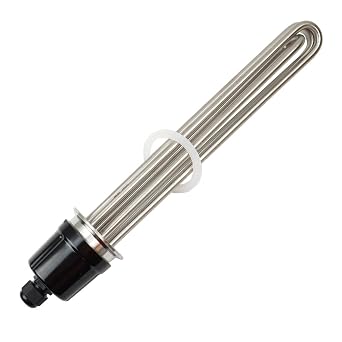 Water heater element, Heating Element 9kw Clamp 2 Stainless Steel Electrical Spare Parts for Water HeaterHeater Clamp Set