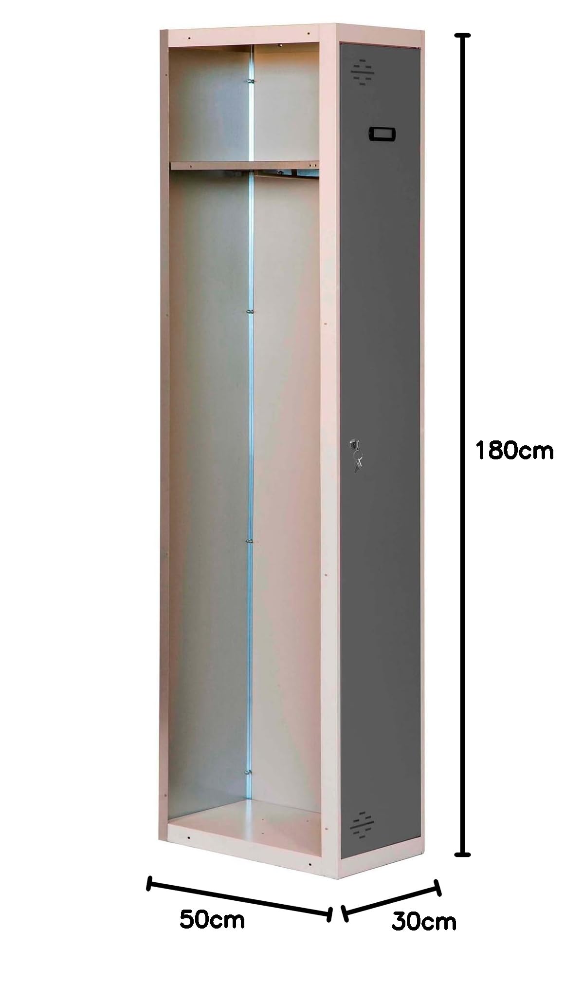 Simon Rack Taquilla Vestuario 1 Puerta 1800x300x500 mm - Simonlocker
