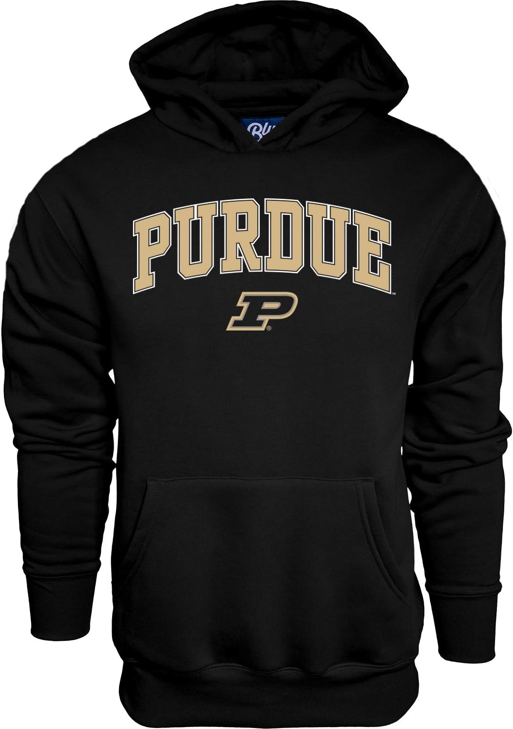 Blue 84 NCAA unisex-adult Hoodie Kids Arch Over Team Color