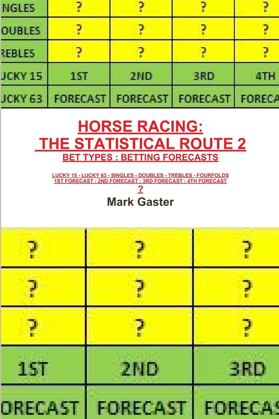 HORSE RACING: THE STATISTICAL ROUTE 2