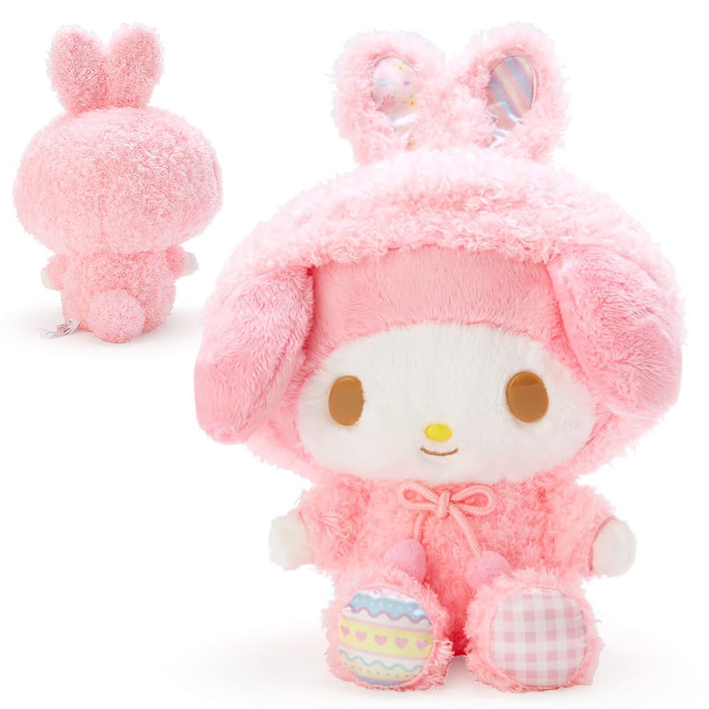 M-elody Plush Doll, M-elody Stuffed Animal Plush Toy Soft Kawaii Anime Plush Doll Cartoon Plush Toys Soft Cute Stuffed Doll Gift For Gifts Suitable for Boys Girls, Rabbit Melody